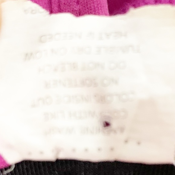 Fabletics Norwalk Built-In Bra Athletic Racerback Workout Top Strappy Tie at Hem - Picture 12 of 12